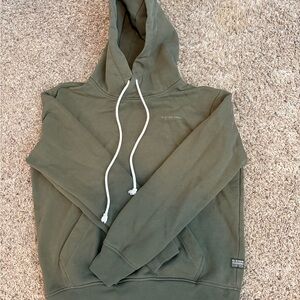 G-Star Olive green logo hoodie